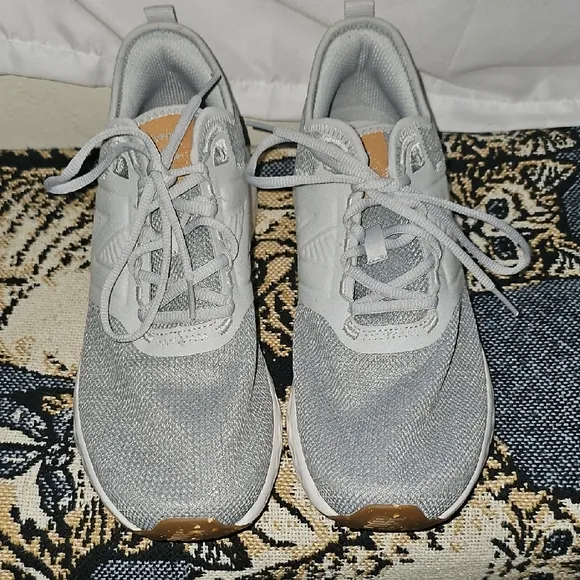 New Balance Free Foam Men's Gray Athletic Shoes Sneakers New Lace Up