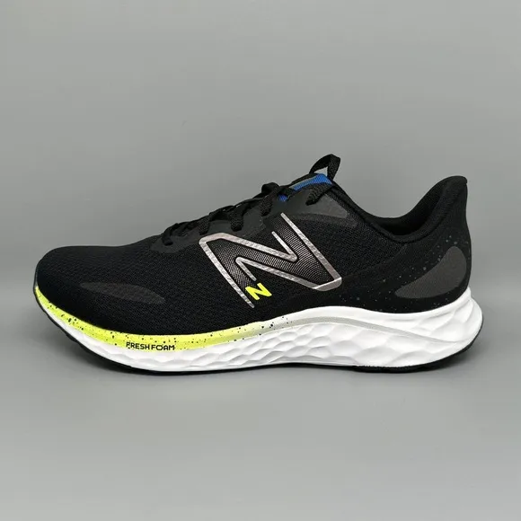 New Balance Fresh Foam Arishi v4 Black Running Shoes Mens 9.5 4E
