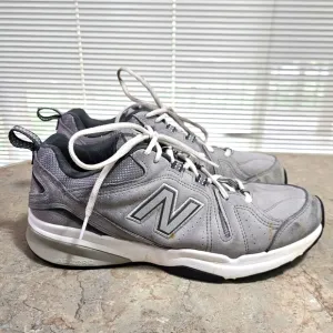 New Balance Mens 608 MX608UG5 Grey Suede Athletic Cross Trainer Shoes Size 9.5