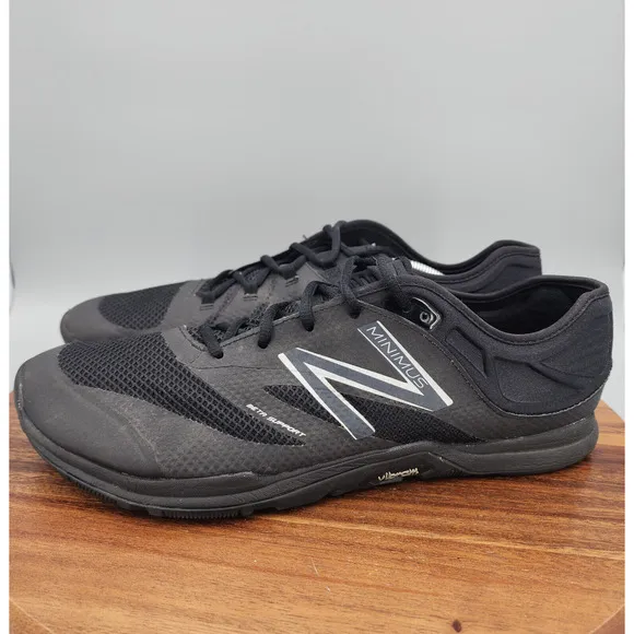 New Balance Minimus 20v5 Shoes Mens 14 D Black Minimalist Trail Running Sneakers