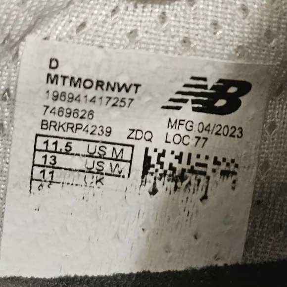 New Balance more v4 fresh foam shoes mens 11.5