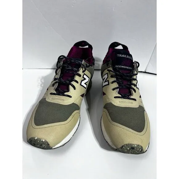 New Balance Shoes Trailbuster Mens Size 12  Fantom Fit Sand Navy Running Sneaker