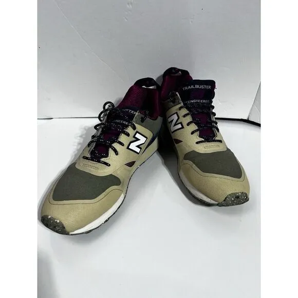 New Balance Shoes Trailbuster Mens Size 12  Fantom Fit Sand Navy Running Sneaker