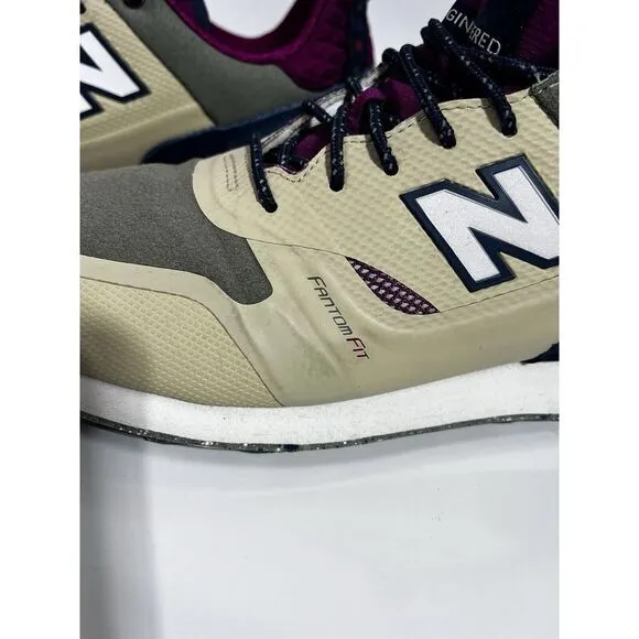 New Balance Shoes Trailbuster Mens Size 12  Fantom Fit Sand Navy Running Sneaker