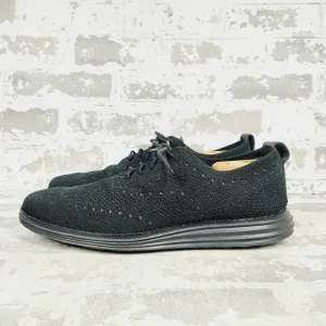 NEW Cole Haan OriginalGrand Remastered Stitchlite Mens Black Wingtip Oxford V455