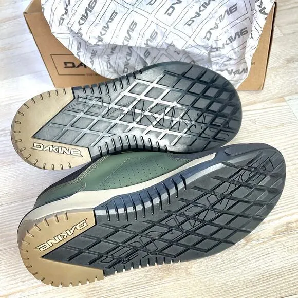 New DAKINE Drift Men's‎ Mountain Bike Shoes | Peat Green Size 7.5