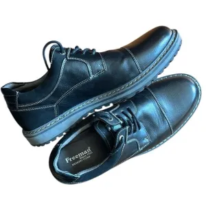 New Freeman Jason 1921 Tie Oxford Shoe 8M Black  Versatile Stylish Memory Foam