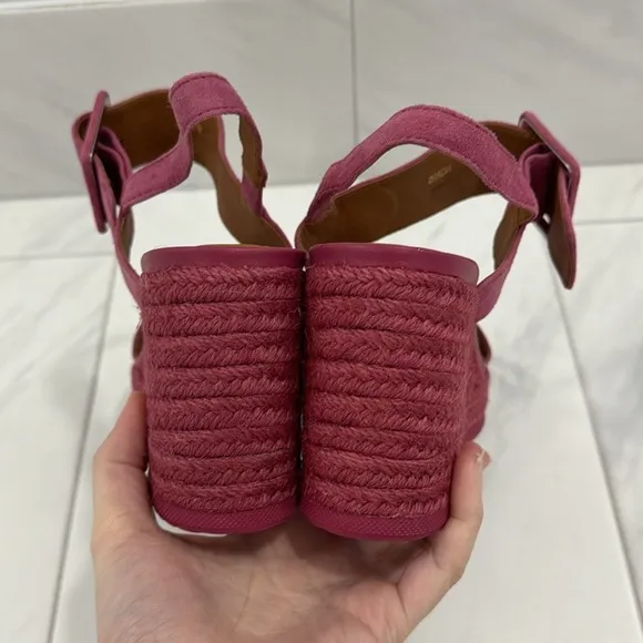 NEW! GEOX Cyclamen Ponza Wedge Sandal - Size 41