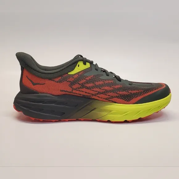 New Hoka One One Men's Speedgoat 5 Thyme Fiesta 1123157 Training Shoes Size 11 D