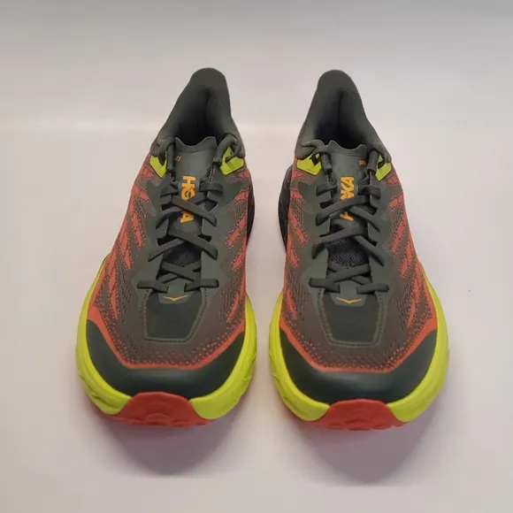 New Hoka One One Men's Speedgoat 5 Thyme Fiesta 1123157 Training Shoes Size 11 D