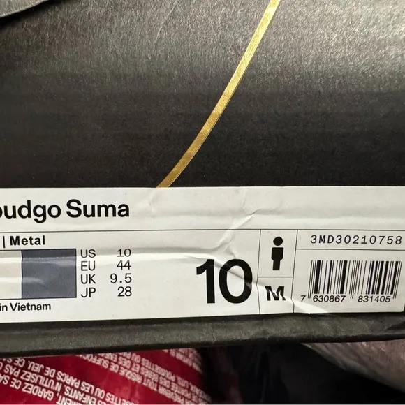 NEW in Box ON Cloud Frost/Metal On Running Cloudgo Suma Men's 10 Training Shoes