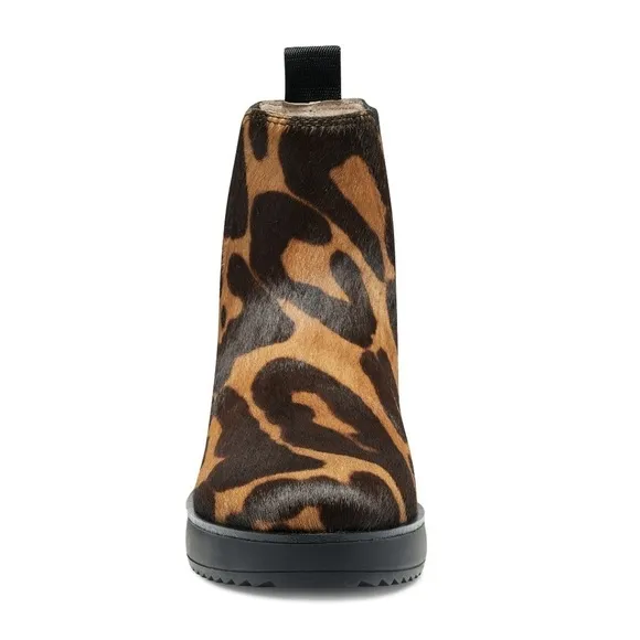 NEW! Louis Et Cie Woman Zareb Real Cow Hair Fur Bootie - Size 10