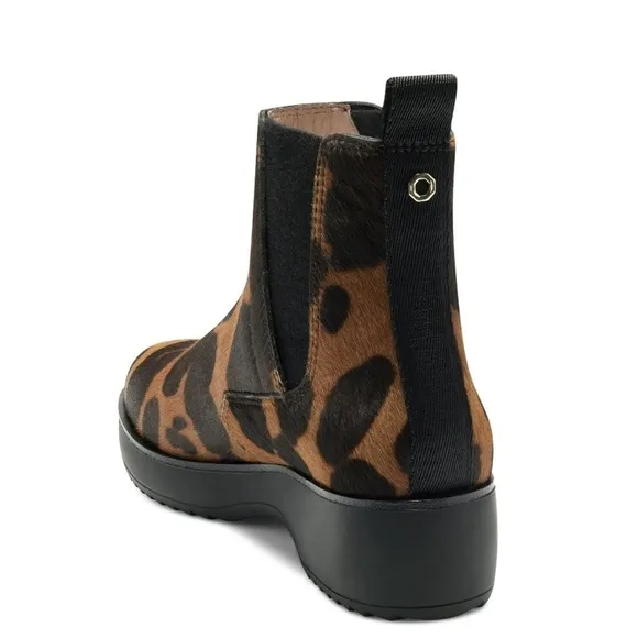 NEW! Louis Et Cie Woman Zareb Real Cow Hair Fur Bootie - Size 10