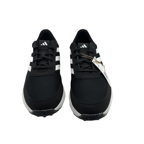 NEW Men's Adidas S2G SL Leather 24 Golf Shoes IG8192 Black- 10.5M Retail $130