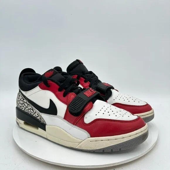 New Nike Air Jordan Legacy 312 LMen Size 9.5 CD7069-106 White Red Training Shoes