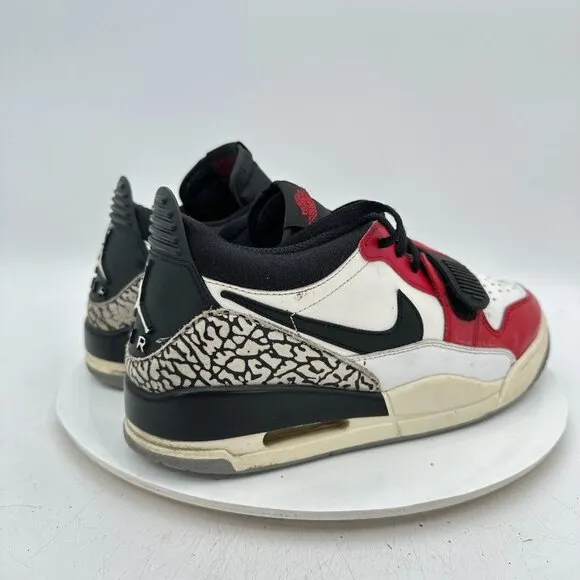 New Nike Air Jordan Legacy 312 LMen Size 9.5 CD7069-106 White Red Training Shoes
