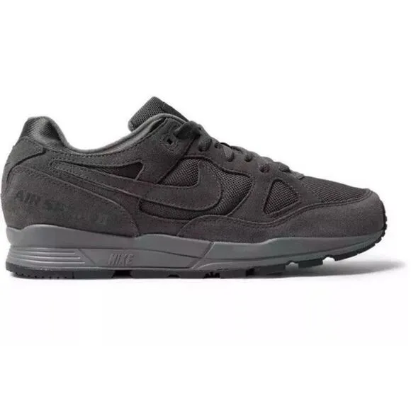 New Nike Air Span II PRM Mens Size 12 Grey Trainers Premium Shoes AO1546 001