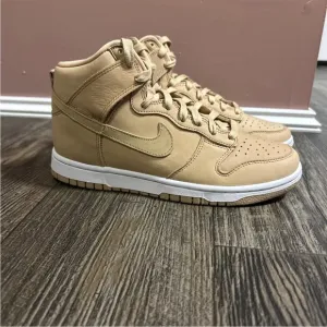 New Nike Dunk High Premium Vachetta Tan DX2044-201 Women’s Sneaker Size 8