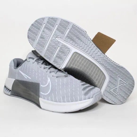 New Nike Metcon 9 Men's Workout Shoes Training Gray White DZ2617-002 Size 10 New