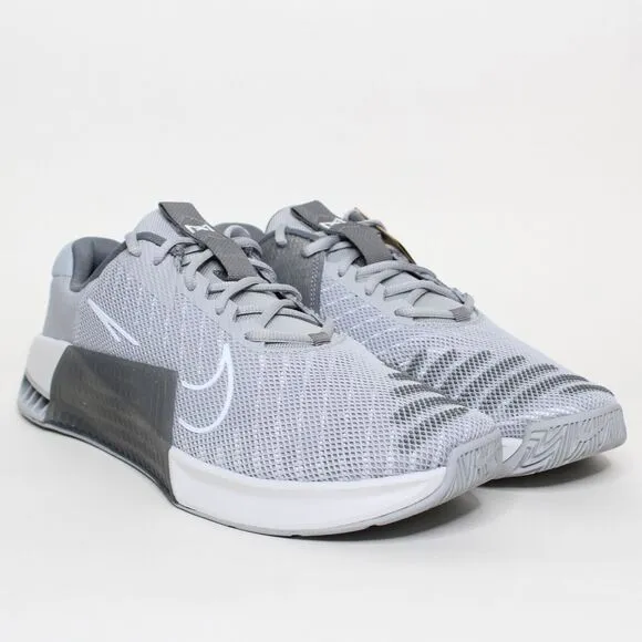 New Nike Metcon 9 Men's Workout Shoes Training Gray White DZ2617-002 Size 10 New
