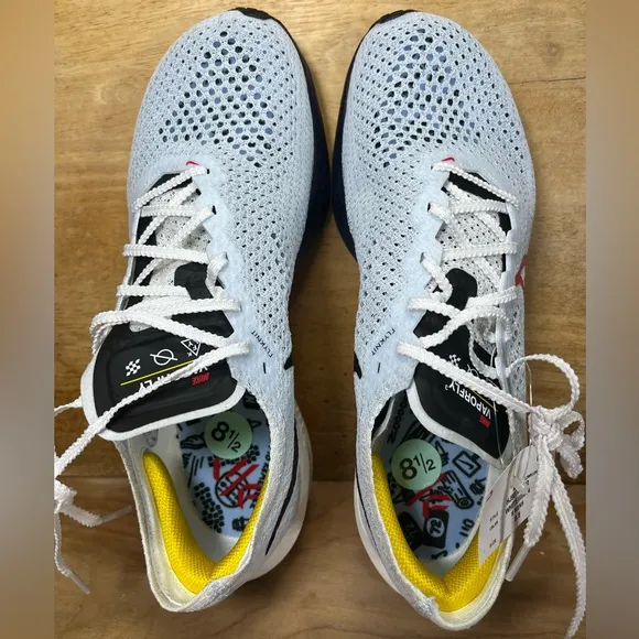 NEW Nike ZoomX Vaporfly 3 Womens Size 10 Running Shoes Sneakers Psychic Blue