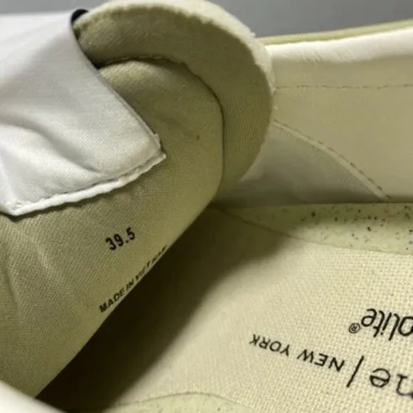 NEW RAG AND BONE  New York Low Top Suede Retro Runner Light Sand Womens Size 9.5