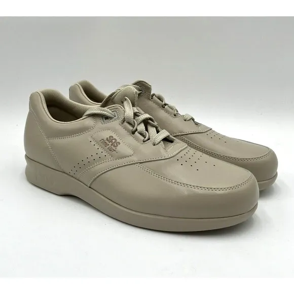 NEW SAS Time Out Bone Men's Casual Shoes Brown US Size 9.5 NARROW 0092-002 NIB