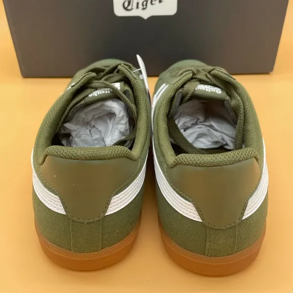 NEW Size 12 Unisex / 13.5 Women  Onitsuka Tiger DD Trainer  Shoes Bronze Green