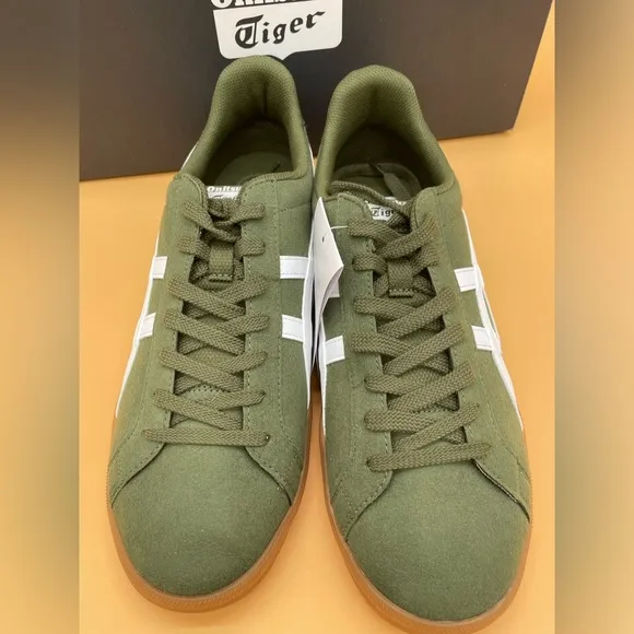 NEW Size 12 Unisex / 13.5 Women  Onitsuka Tiger DD Trainer  Shoes Bronze Green