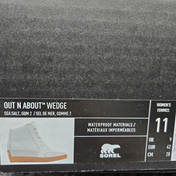 New Sorel Out N About Wedge II Boots Women's Shoes Size 11