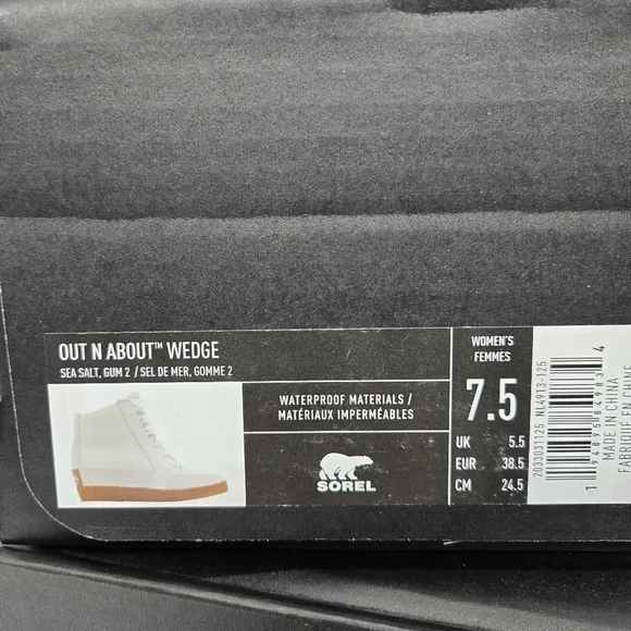 New Sorel Out N About Wedge II Boots Women's Shoes Size 7.5