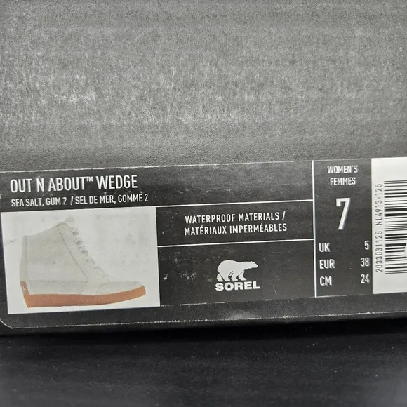 New Sorel Out N About Wedge II Boots Women's Shoes Size 7