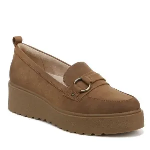 New SOUL Naturalizer Womens Joyla TanFaux Leather Slip On Loafers Shoes Size 10