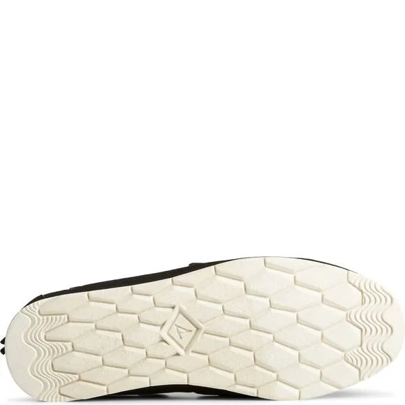 NEW SPERRY men's moc sider shoes in buffalo check grey