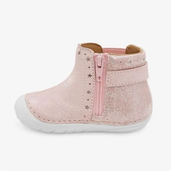 NEW Stride Rite Toddler Infant 4.5 Heritage Collection Agnes Leather Shoes Boots