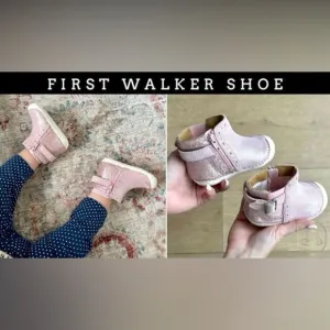 NEW Stride Rite Toddler Infant 4.5 Heritage Collection Agnes Leather Shoes Boots
