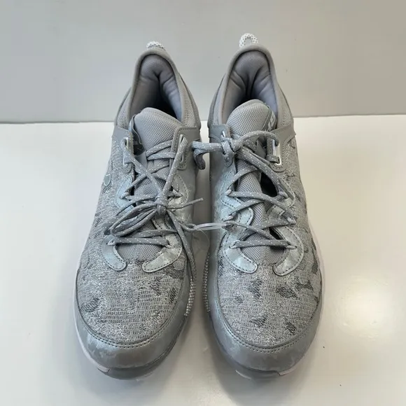 New Under Armour UA Harper 8 Elite TPU Baseball Cleats Molded Plastic Gray Men14