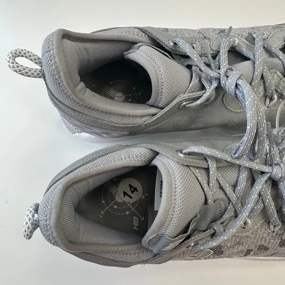 New Under Armour UA Harper 8 Elite TPU Baseball Cleats Molded Plastic Gray Men14