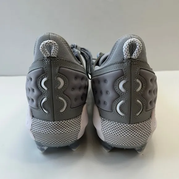 New Under Armour UA Harper 8 Elite TPU Baseball Cleats Molded Plastic Gray Men14