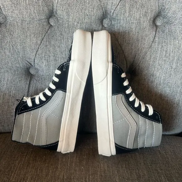 NEW Vans Mens Boys Sk8-Hi Tapered Moon Rocks Black Modular Sneaker Shoes 3.5