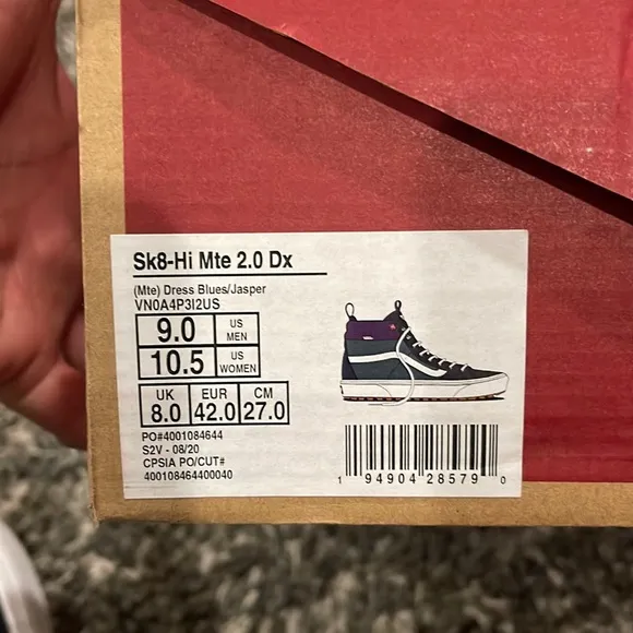 New VANS Sk8-Hi MTE 2.0 DX Size 9