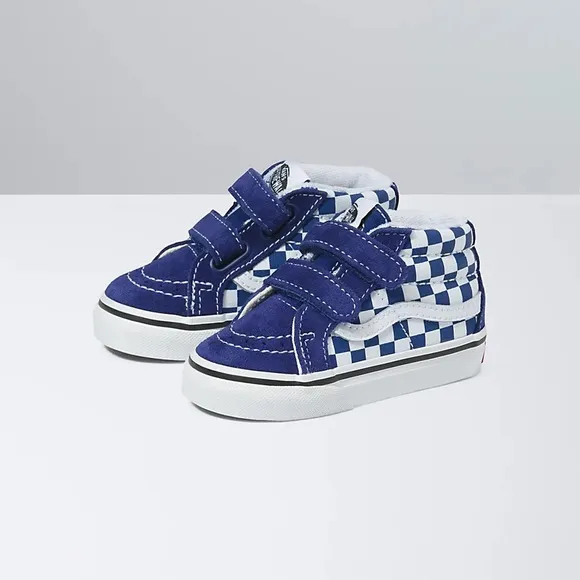 New Vans Toddler Sk8-Mid Reissue V Color Theory Blueprint Shoes Size 5