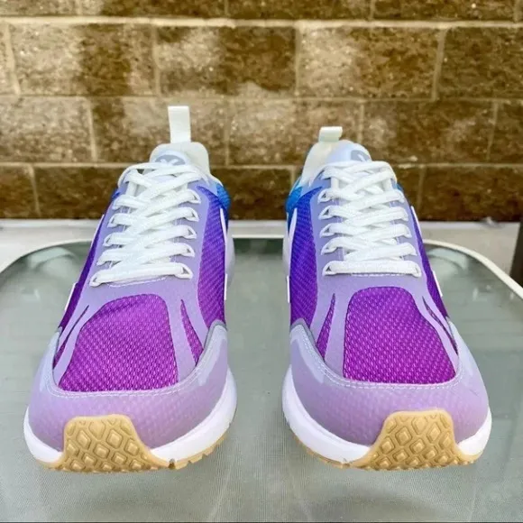 New Veja Condor 2 Alveomesh Jolie Foulee Sneakers in White Purple Blue
