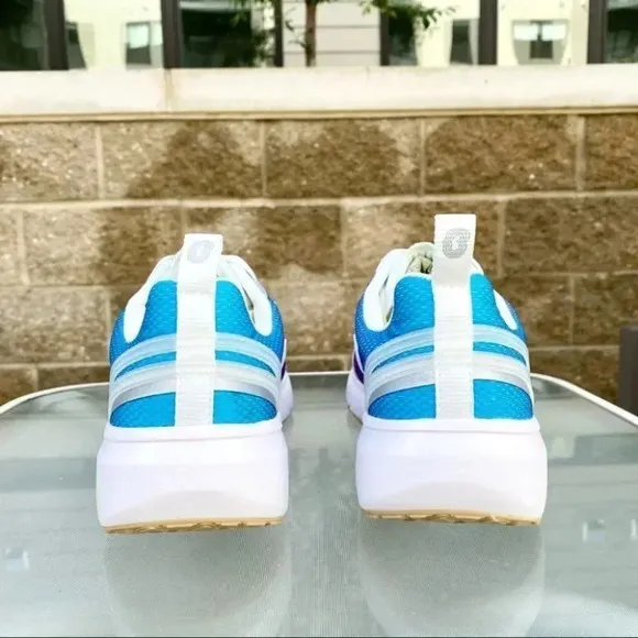 New Veja Condor 2 Alveomesh Jolie Foulee Sneakers in White Purple Blue
