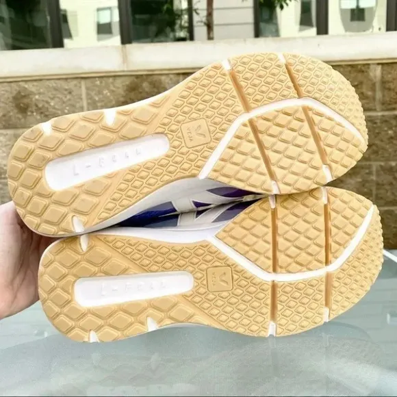 New Veja Condor 2 Alveomesh Jolie Foulee Sneakers in White Purple Blue