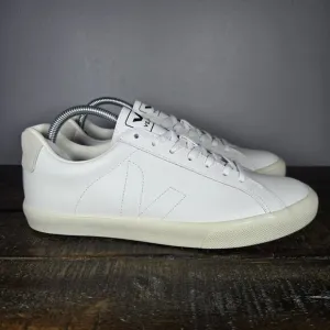 NEW Veja Esplar Womens Size 10 EU 41 Lace Up Low Top Casual Shoes White Leather