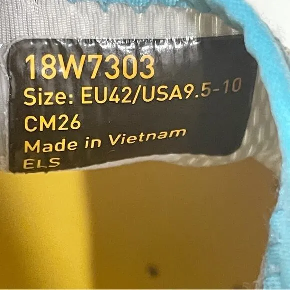 NEW Vibram FiveFinger V-Aqua Amphibious Training Shoes Grey Blue Women 42 9.5 10
