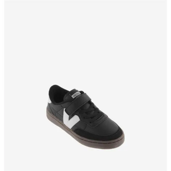 NEW VICTORIA SHOES kid's oslo sneakers in black