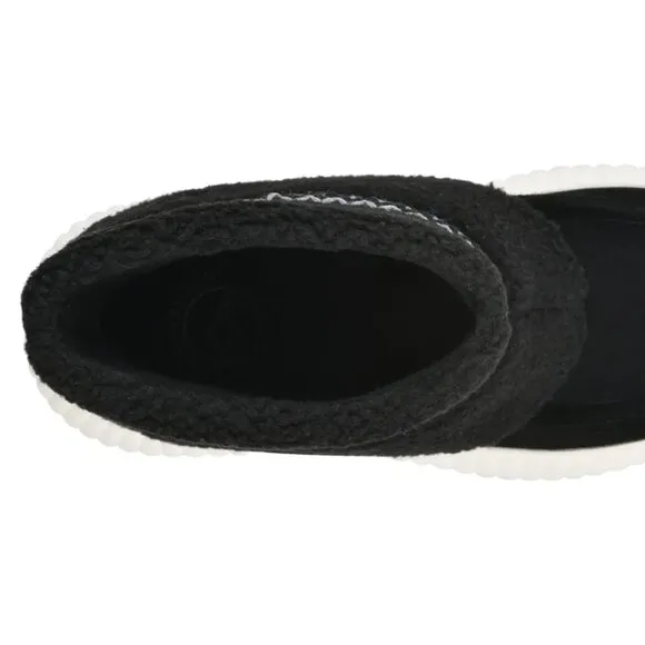 NEW WHITE MOUNTAIN Suede Digital Sherpa Boots black for women 364mn