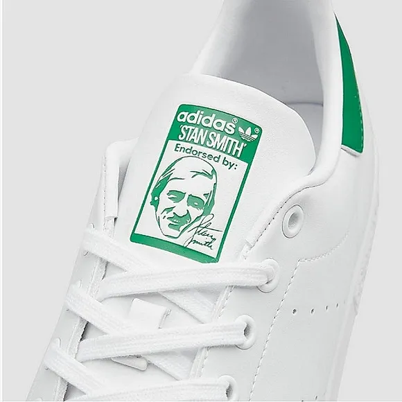 New w/o Box Adidas Stan Smith Originals Vegan Leather Men's Sneakers Size 19